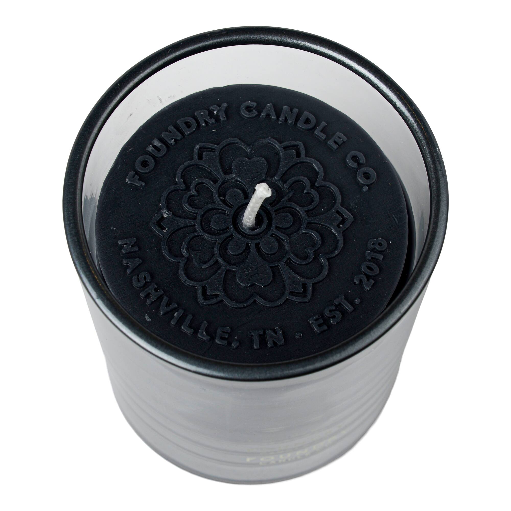 Foundry Candle Co. 7oz. Salted White Sage Stamped Scented Candle